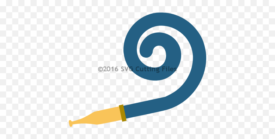 Download Hd Party Blower Extended Png - Horizontal,Party Blower Png