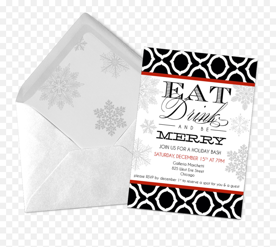 Holiday Party Invitation - Emblematic Creative Brand Art Paper Png,Holiday Party Png