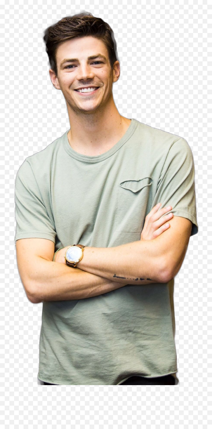 Grant Gustin Transparent Background Png Image Celebrities - Grant Gustin Transparent Background,Joint Transparent Background