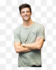 Grant Gustin Transparent Background Png Image Celebrities - Transparent Background