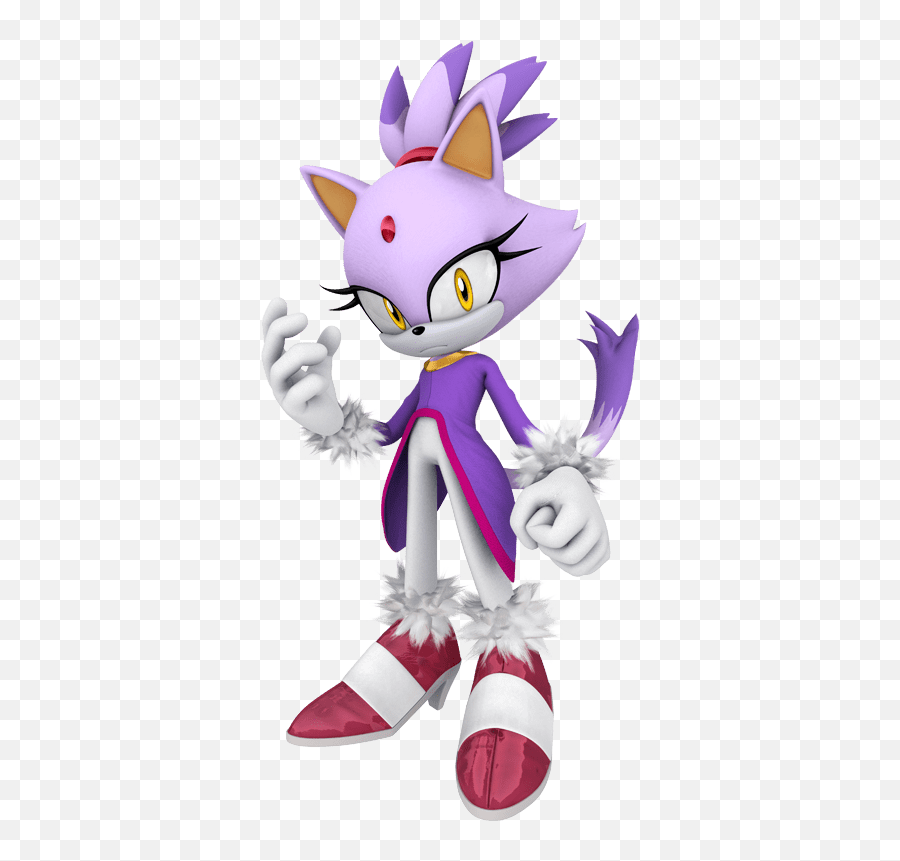 Top 10 Cats In Video Games - Blaze The Cat Png,Sonic Rush Logo