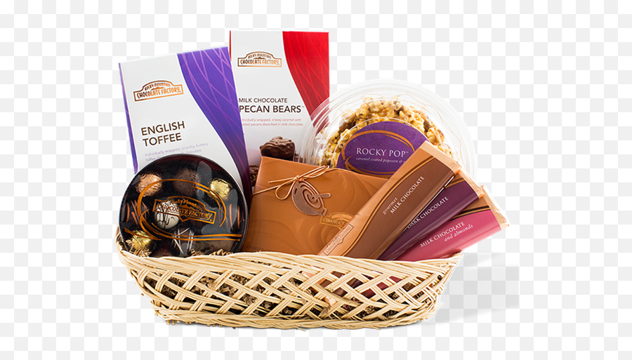 Download S Day Decadence Chocolate Gift Baskets - Gift Canasta Chocolates Png,Basket Png
