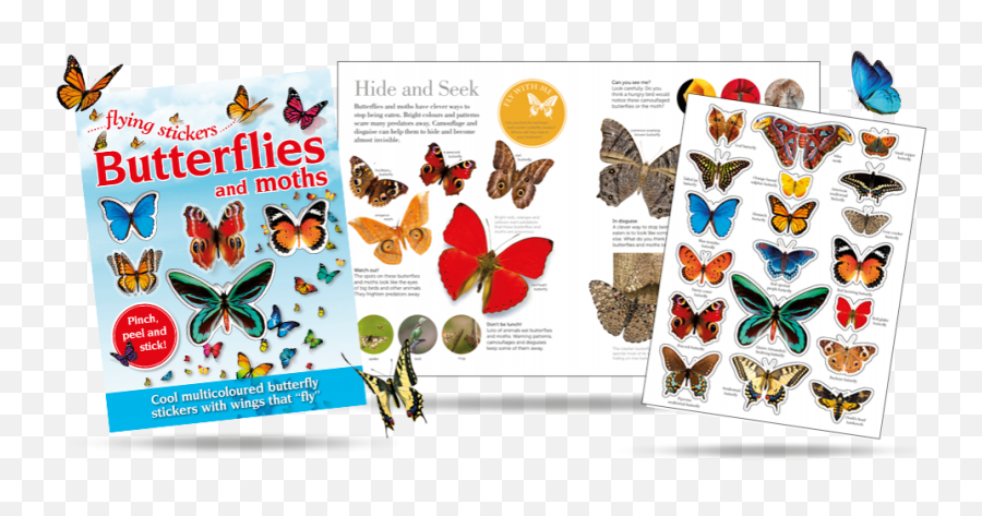 Butterflies Flying Stickers - Milkweed Butterflies Png,Butterfly Flying Png