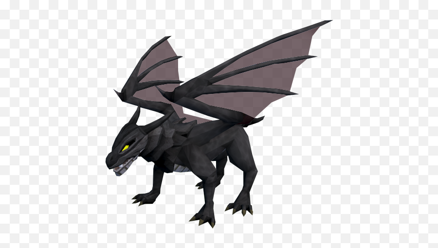 Raising Black Dragons To Adolescent - The Runescape Wiki Dragon Png,Dragon's Dogma Headless Icon