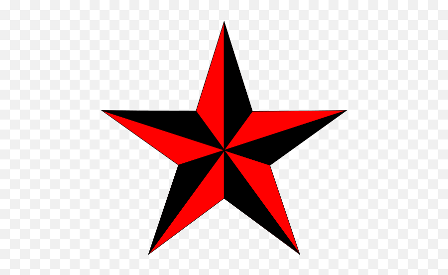 Download Free Png Nautical Star Tattoos Transparent  Tattoo 5 Point StarTattoo  Png Transparent  free transparent png images  pngaaacom