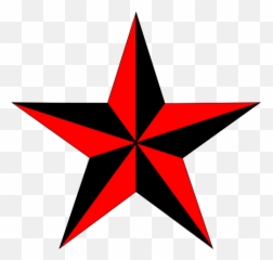 Download Free Png Nautical Star Tattoos Transparent - 5 Point