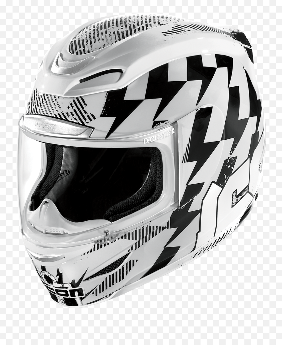 Icon Airmada Stack - Black And White Icon Airmada Helmet Png,Icon Wolf Helmet