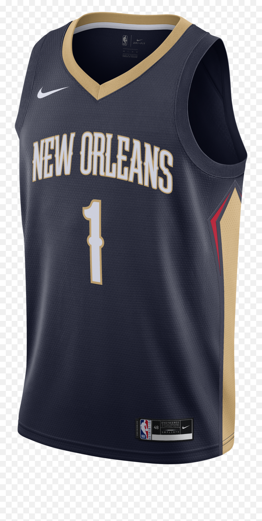 Nike Nba New Orleans Pelicans Icon Edition Swingman Jersey - New Orleans Pelicans Jersey Png,Fiba Icon