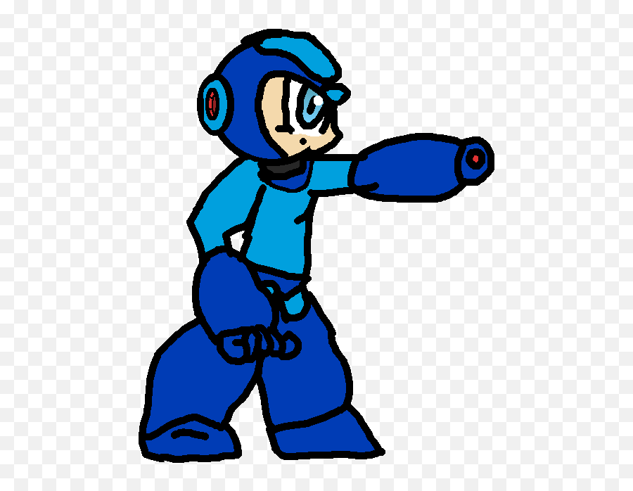 A Little Mega Man Doodle Megaman - Fictional Character Png,Toon Link Icon Tumblr