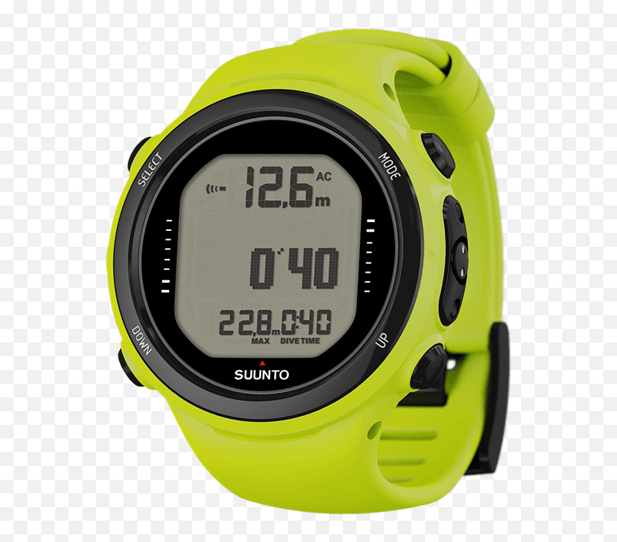 Best Dive Computer Watch For 2021 - Suunto D4i Novo Lime With Usb Png,Mares Icon Bcd