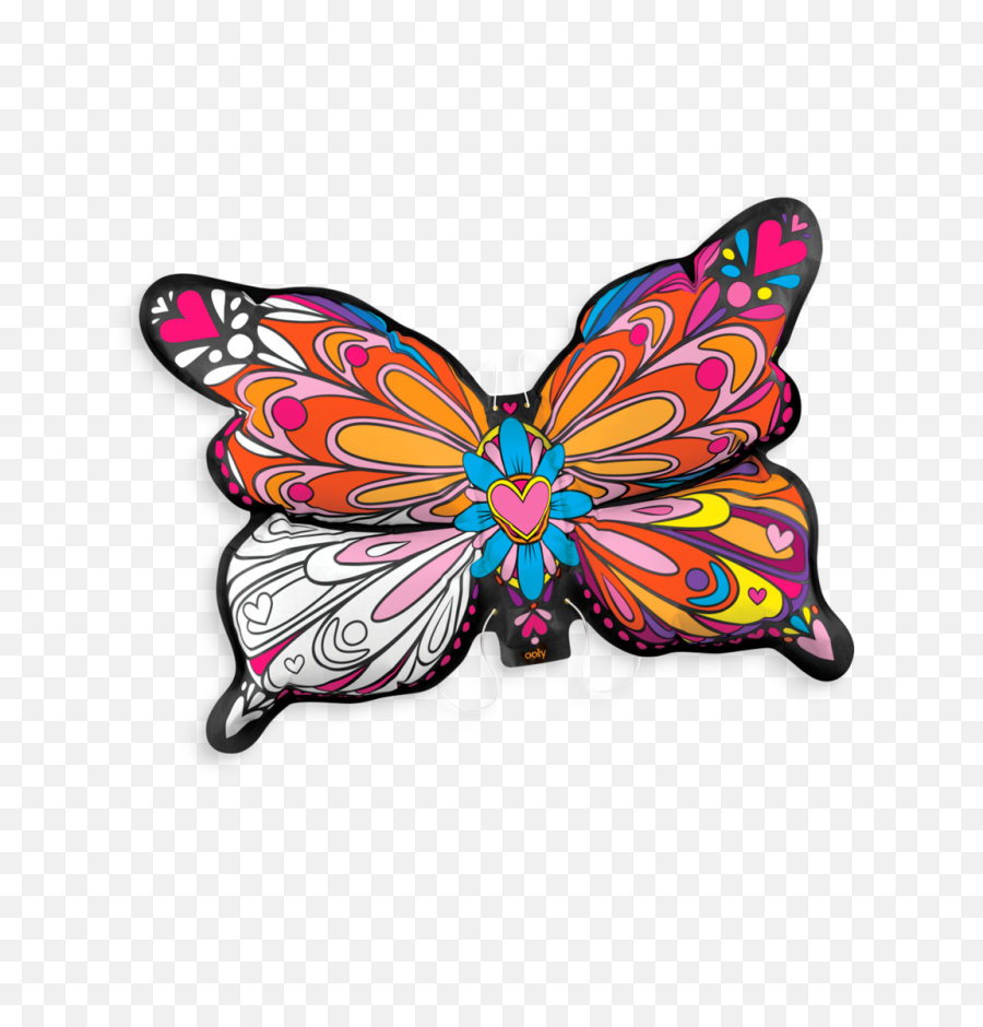 3d Colorables - Dress Up Butterfly Wings Coloring Toy Coloring A Butterfly Png,Butterfly Transparent