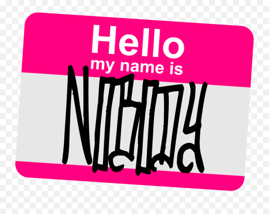 Hello My Name Is Nobody - Language Png,Oxenfree Icon