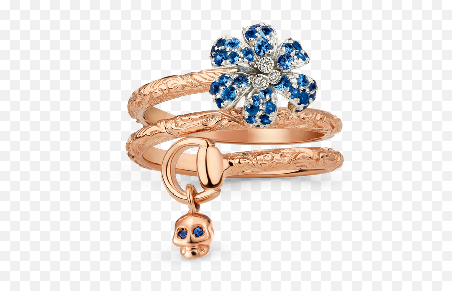 Blue Gucci Jewelry Png Icon Thin Band Ring