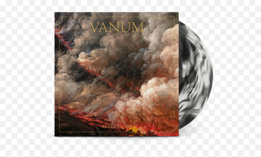 Vanum Ageless Fire Vinyl Lp Profound Lore Records - Eruption Of Vesuvius Johan Christian Dahl Png,Fire Ash Png