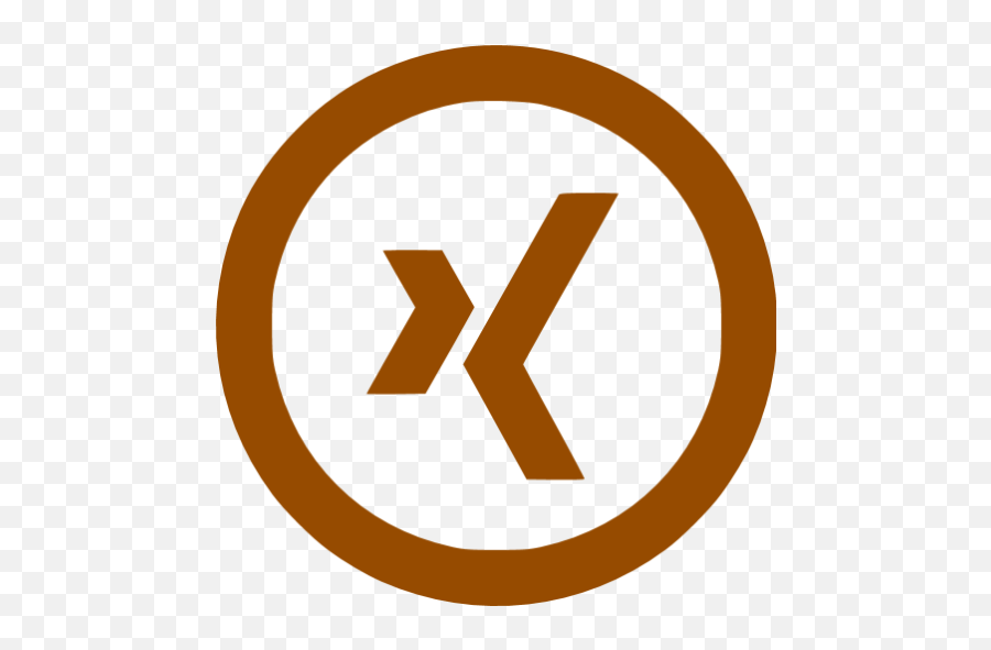 Brown Xing 5 Icon - Free Brown Site Logo Icons Icon Png,Lg Tribute Icon .ico