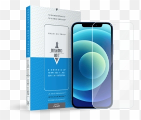 Diamond Dog Iphone 12 Screen Protector Hd Tempered Glass - Vertical png