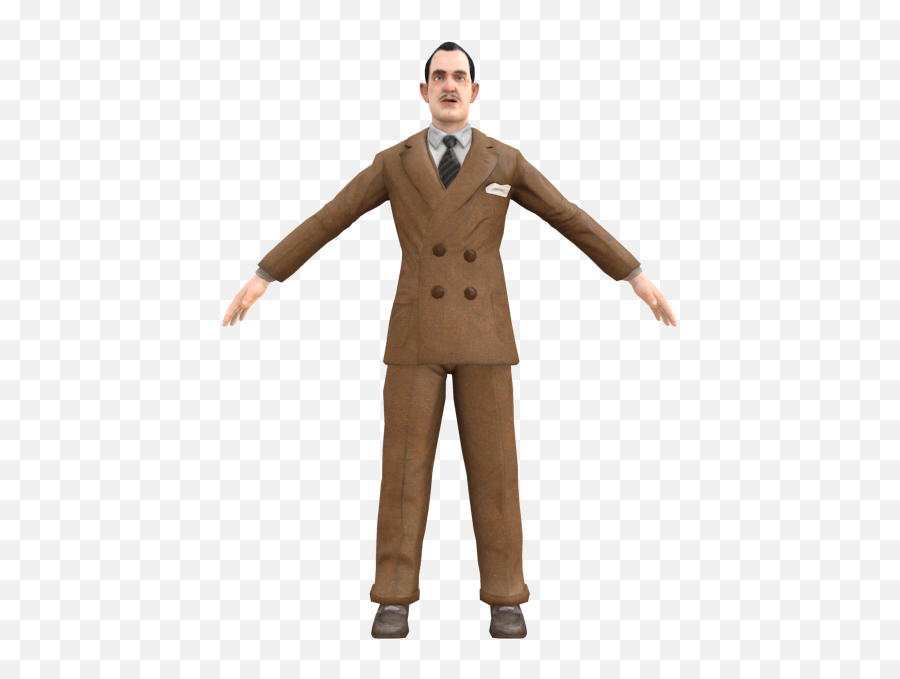 Pc Computer - Bioshock Andrew Ryan The Models Resource Formal Wear Png,Bioshock Png