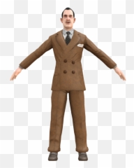Pc Computer - Bioshock Andrew Ryan The Models Resource Formal Wear Png,Bioshock Png
