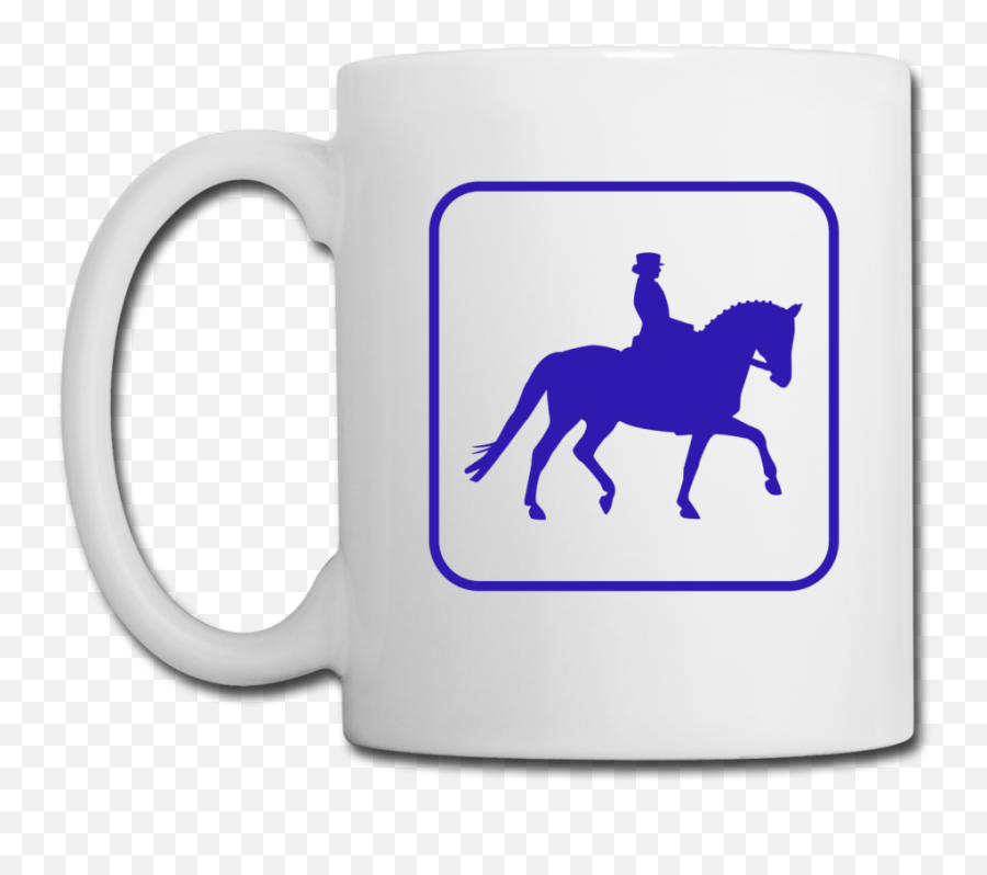 3 Sided Horse Icon Coffeetea Mug U2013 Bunny And Butters - Mug Png,Horse Riding Icon