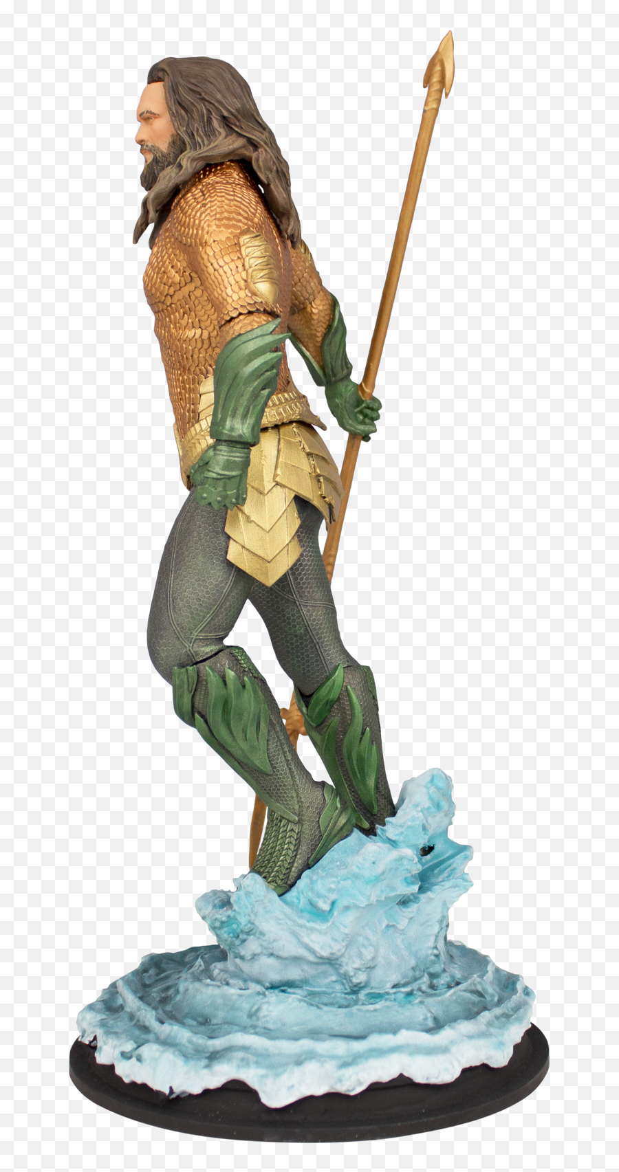 Aquaman Movie Deluxe Statue Icon Heroes - Fictional Character Png,Power Rangers 2017 Icon