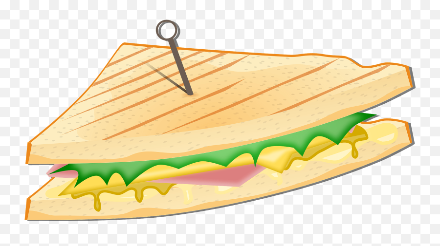 Sandwich Clipart Free Download Transparent Png Creazilla - Ham And Cheese Sandwich Clipart Png,Sandwhich Icon