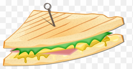 Sandwich Clipart Free Download Transparent Png Creazilla - Ham And Cheese Sandwich Clipart Png,Sandwhich Icon