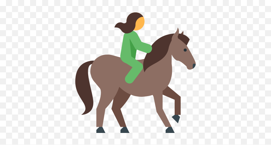 Woman - Horse Png Transparent Clipart,Pony Icon