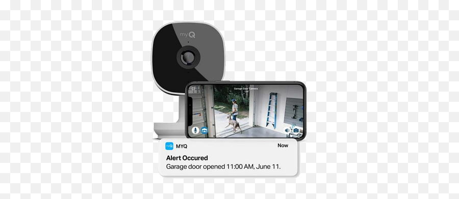 Smart Garage Camera Myq - Chamberlain Myq Camera Png,What Is The Eye Icon On My Samsung Note 3
