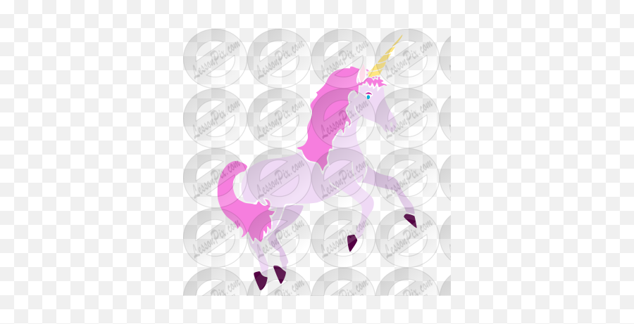 Unicorn Stencil For Classroom Therapy Use - Great Unicorn Illustration Png,Unicorn Clipart Png