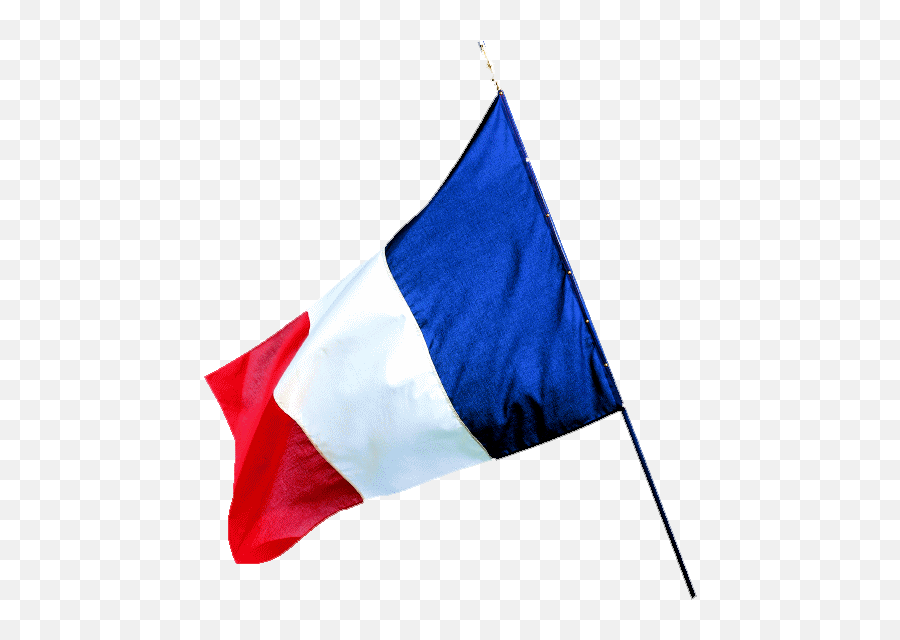 Flag Of France Standard - Waving France Flag Png,French Flag Png