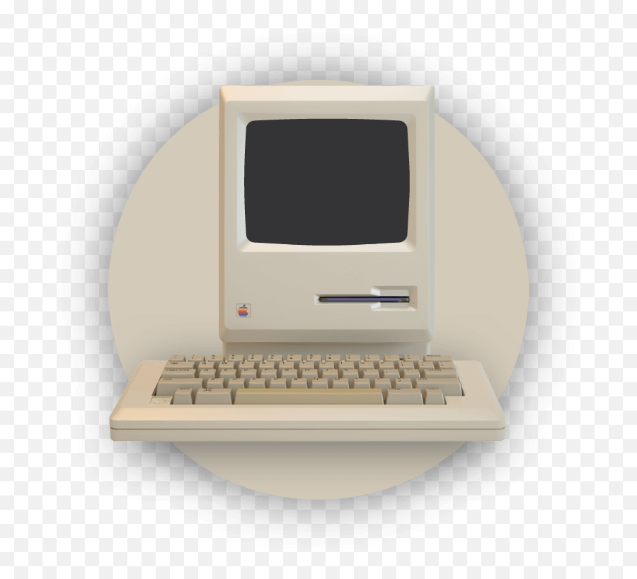 About Me - Office Equipment Png,Old Computer Icon