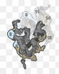 Lava Caverns Mhrise Kiranico Monster Hunter - Bismuth Prisms png