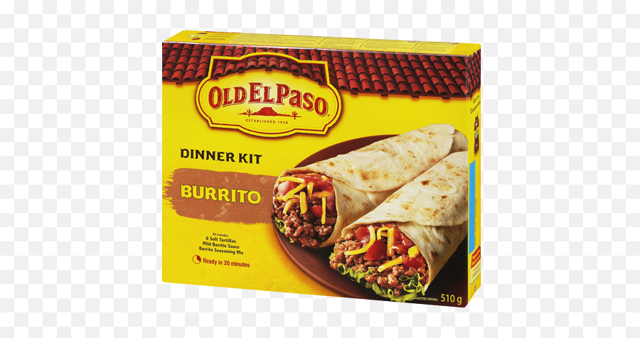 Old - Old El Paso Tacos Png,Burrito Png