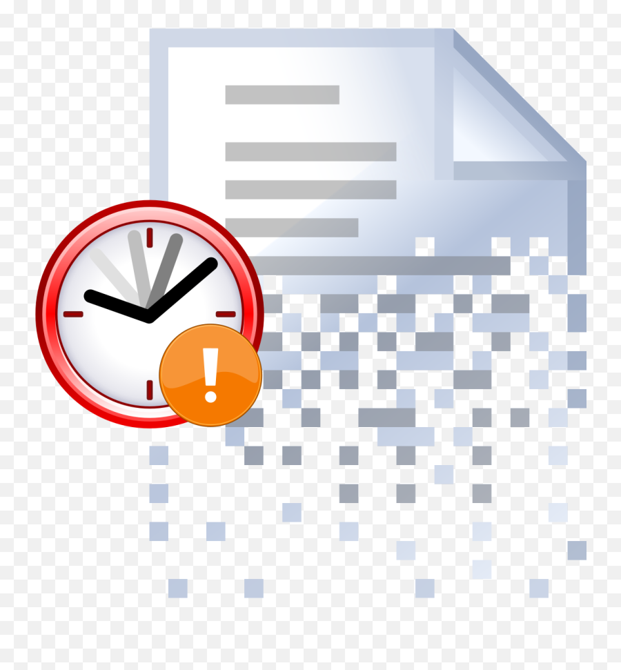 File320px - Icon Delete W Clocksvg Wikipedia Delete File Icon Png,Free Alarm Clock Icon