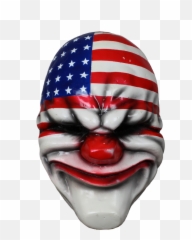 Face Mask Dallas Payday 2 Masks Batman - Png
