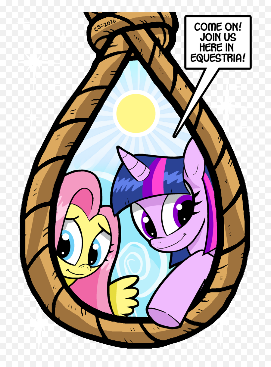Trap Clipart Noose - Come Join Us In Equestria Png,Noose Transparent Background
