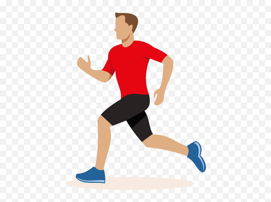Vector Running Man Png Download - Vector Man Running Png,Man Running Png