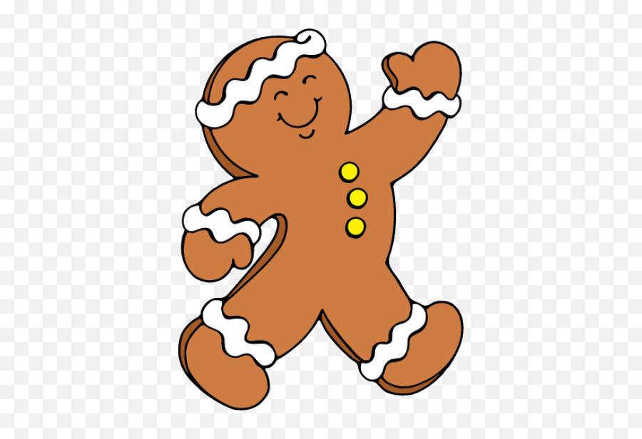 Gingerbread Man Running Clipart 1 - Transparent Background Gingerbread Man Clipart Png,Running Clipart Png