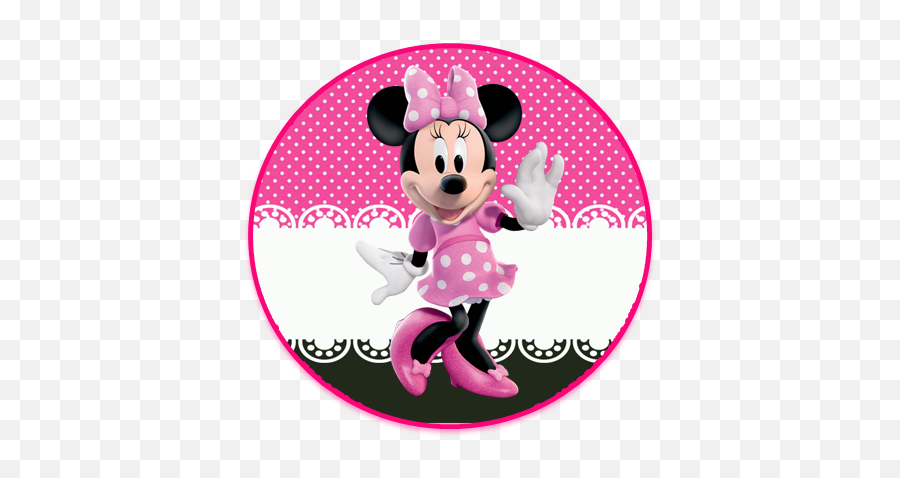 Candy Bar Minnie Rosa Kit Imprimible - Minnie Mouse Rosa Png,Minnie Png