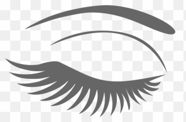 Drawing Eyeball - Eyelashes Clipart Png