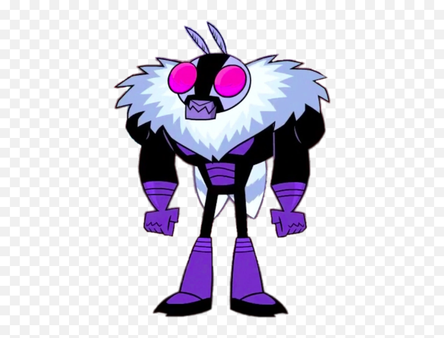 Teen Titans Go Killer Moth Angry Png Image