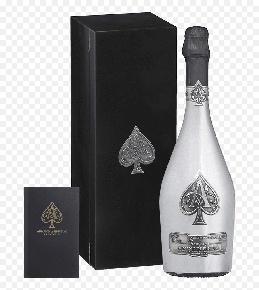 Armand De Brignac Brut Blanc Blancs Silver - Ace Of Spades Armand De Brignac Ace Of Spades Blanc De Blancs Png,Ace Of Spades Png