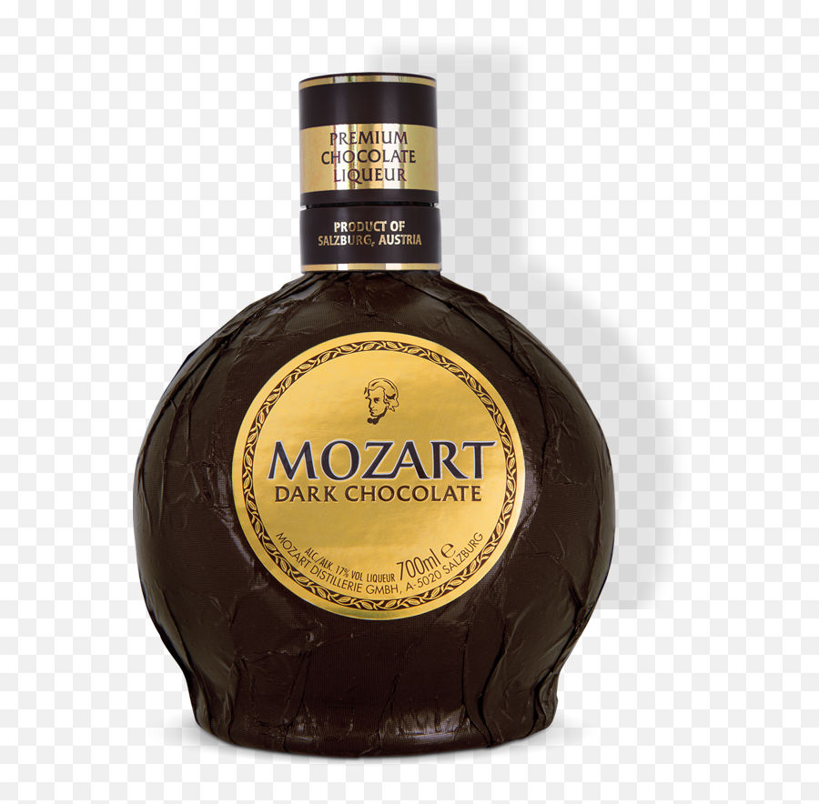 Mozart Dark Chocolate The Liqueur - Mozart Dark Chocolate Liqueur Png,Chocolate Transparent