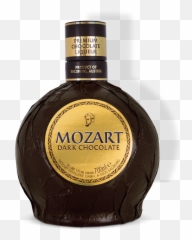 Mozart Dark Chocolate The Liqueur - Mozart Dark Chocolate Liqueur Png,Chocolate Transparent