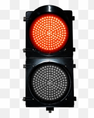 Download - Red Traffic Light Png