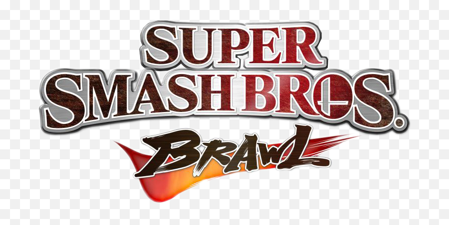 Super Smash Bros - Super Smash Bros Brawl Title Png,Super Mario Brothers Logo