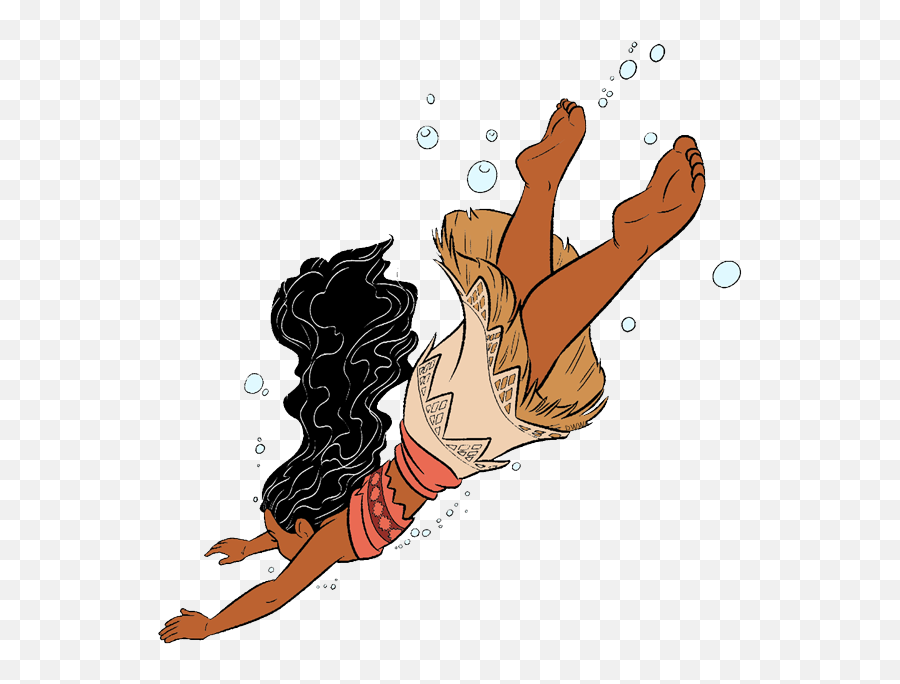 Moana Clip Art Moana Swimming Clipart Png Moana Characters Png Free Transparent Png Images Pngaaa Com