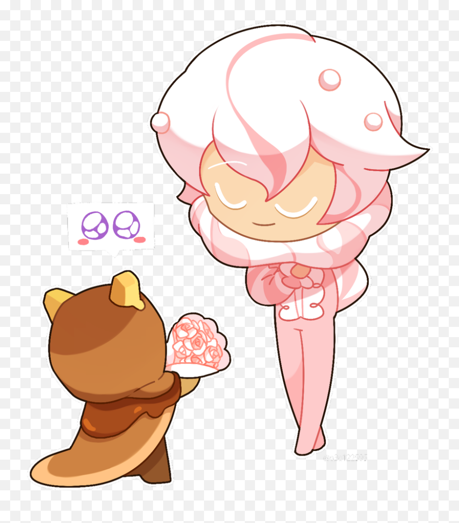 Requested Whipped Cream Cookie And Pancake - Whipped Cream Cookie X Pancake Cookie Run Png,Whip Transparent