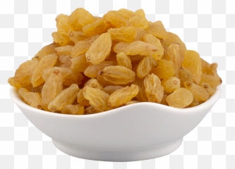 Raisins Golden - 250 Gms Dried Grapes In Bowl Png,Raisin Png