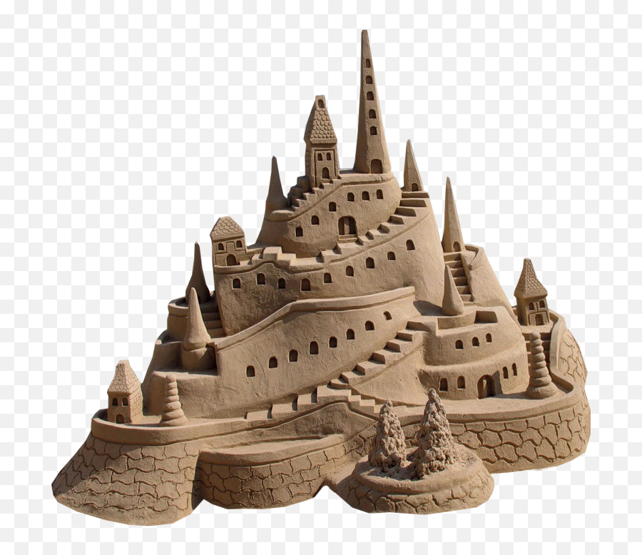 Clay Model Of A Castle Png Image For - Sand Castle Transparent Background,Sand Castle Png
